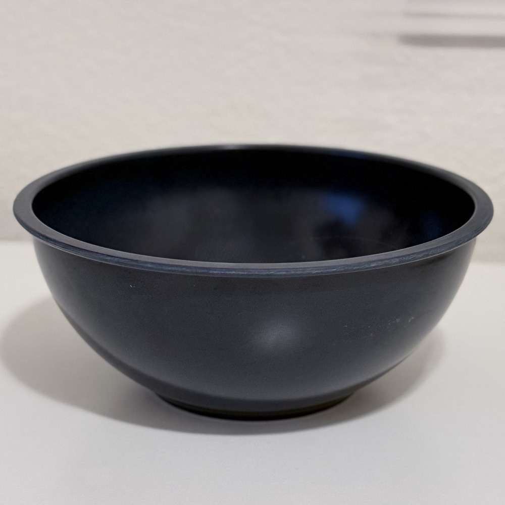 Vintage GHP Navy Blue Melamine Nesting Mixing Bowl Kitchen Ware Cottagecore